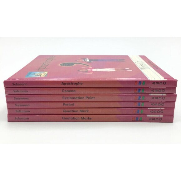Punctuation Books Complete Set of 6 Mary Salzmann SandCastle Write On Series - Picture 10 of 11